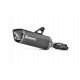 AKRAPOVIC Slip-on titani negre-carboni