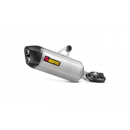 AKRAPOVIC Slip-on titani-carboni