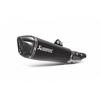 AKRAPOVIC Slip-on inox negro-carbono