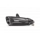 AKRAPOVIC Slip-on titani negre-carboni