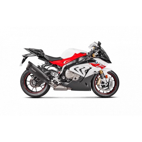 AKRAPOVIC Slip-on titani negre-carboni