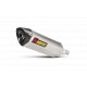 AKRAPOVIC Slip-on titani-carboni