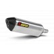 AKRAPOVIC Slip-on titani-carboni