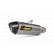 AKRAPOVIC Slip-on titanio-carbono