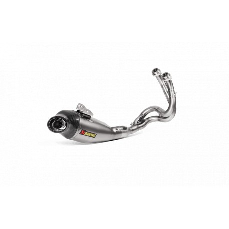 AKRAPOVIC linea completa titanio-carbono