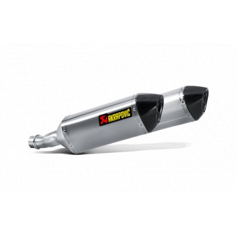 AKRAPOVIC 2 Slip-on titani-carboni