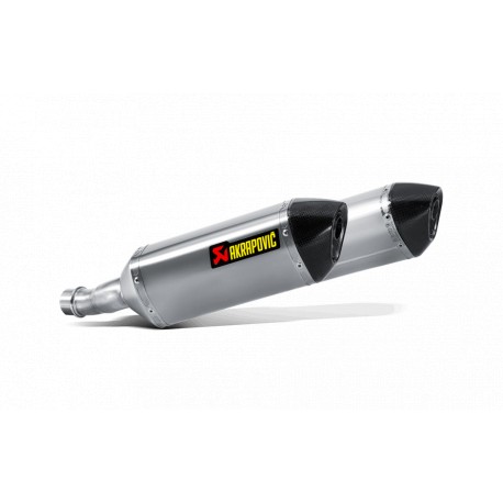 AKRAPOVIC 2 Slip-on titani-carboni