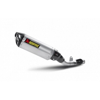 AKRAPOVIC Slip-on titani-carboni