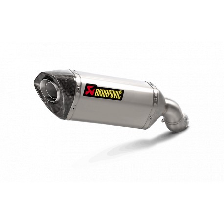 AKRAPOVIC Slip-on titanio-carbono