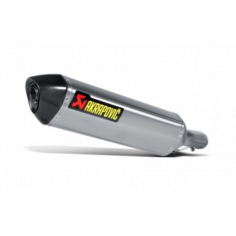 AKRAPOVIC Slip-on titanio-carbono