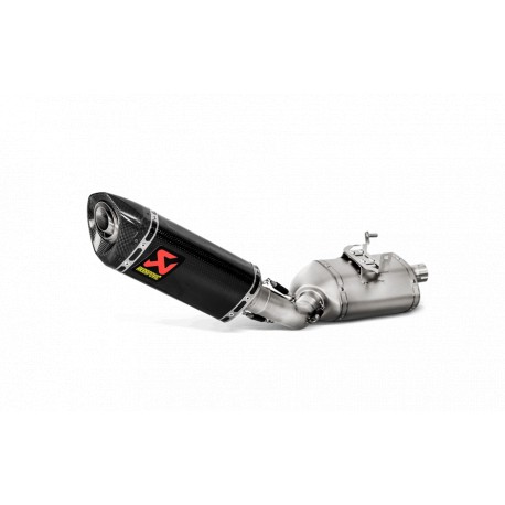 AKRAPOVIC Slip-on carbono-carbono