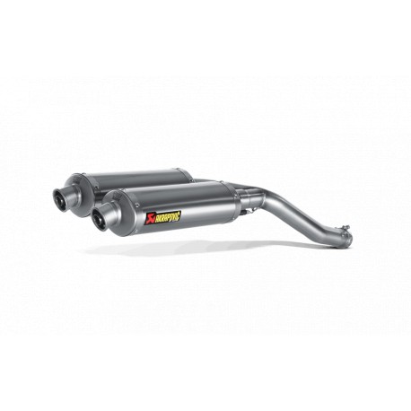 AKRAPOVIC 2 Slip-on titanio