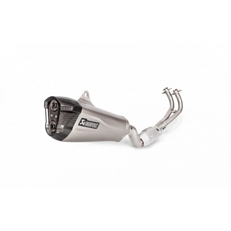 AKRAPOVIC Linea completa titanio-carbono