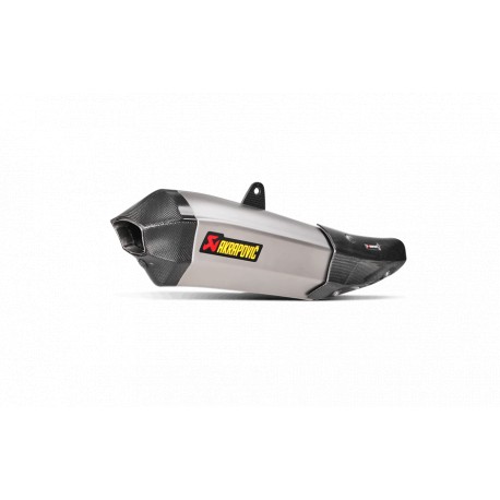 AKRAPOVIC Slip-on titani-carboni