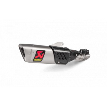 AKRAPOVIC Slip-on titani