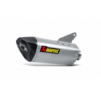 AKRAPOVIC Slip-on titani-carboni