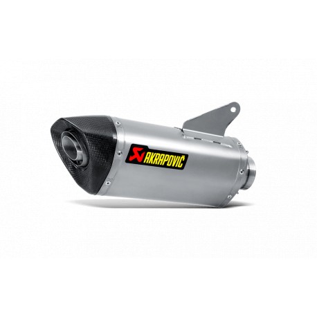 AKRAPOVIC Slip-on titanio-carbono