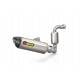 AKRAPOVIC Línia completa inox-carboni