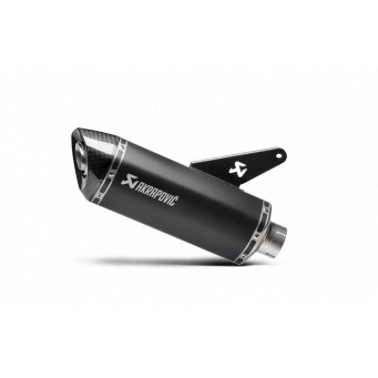 AKRAPOVIC Slip-on titanio negro-carbono