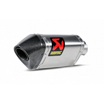 AKRAPOVIC Slip-on titani-carboni