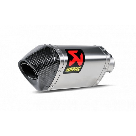 AKRAPOVIC Slip-on titani-carboni