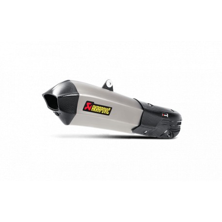 AKRAPOVIC Slip-on titani-carboni