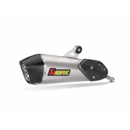 AKRAPOVIC Slip-on titanio negre-carboni