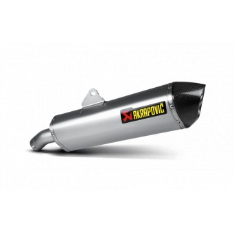 AKRAPOVIC Slip-on titani-carboni