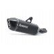 AKRAPOVIC Slip-on Titani negre-carboni