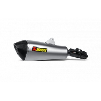 AKRAPOVIC Slip-on titani-carboni