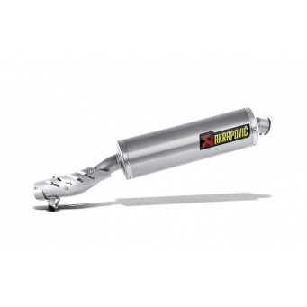 AKRAPOVIC Slip-on titani