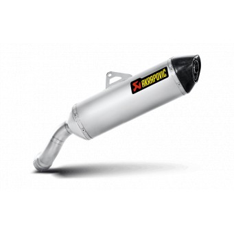 AKRAPOVIC Slip-on titani-carboni