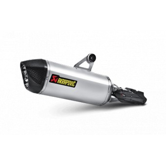 AKRAPOVIC Slip-on titani-carboni